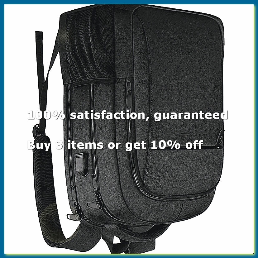 Travel Backpack Anti Theft - 大型トラベルラップトップバックパック、ビジネス盗難防止スリム頑丈18インチラップトップ防水バッグ、USB充電ポート付き-A26I