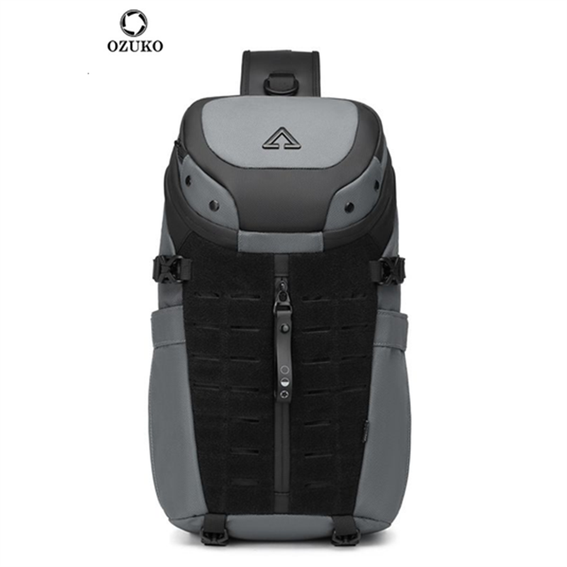 Travel Backpack Anti Theft - Ozuko チェストバッグ クロスバッグ メンズ 防水 USB