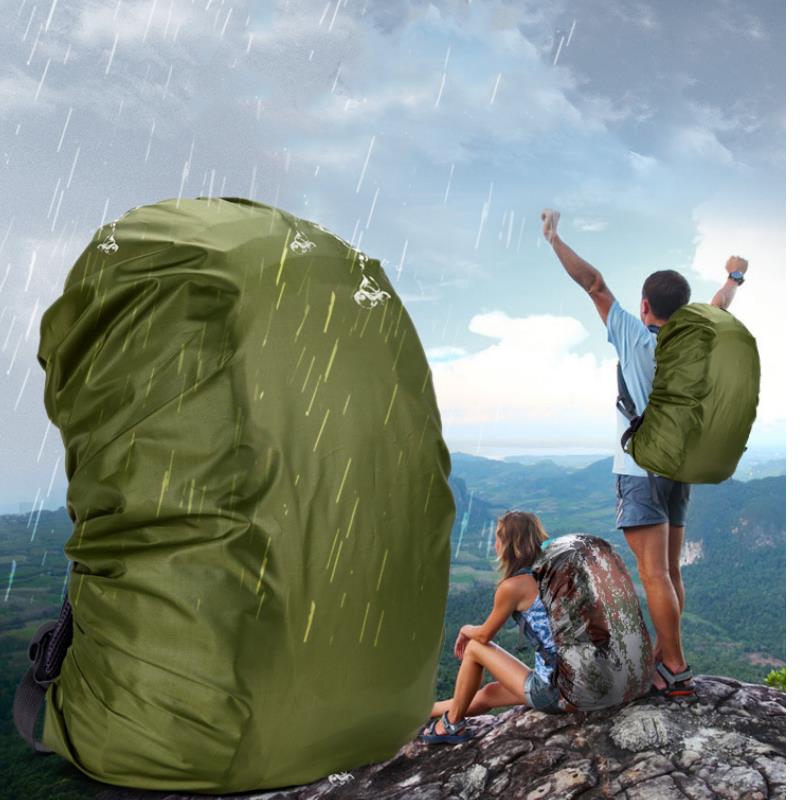 Rain Cover Backpack - 35L 実用的なバックパックレインシールド防水防塵日焼け防止バッグシールド屋外ハイキングバックパック保護カバー