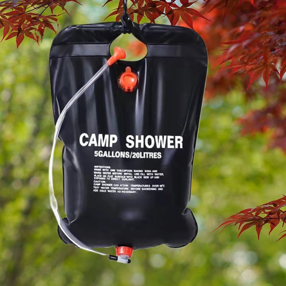 Hydration Pack Outdoor - 20L ポータブルキャンプシャワーバッグ太陽熱加熱キャンプシャワーバッグキャンプウォーターバッグキャンプビーチ水泳屋外旅行