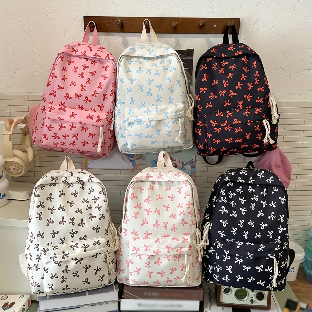 Fashion Backpack Women - 素敵なちょう結びバックパック春夏新作女性ガールズカジュアルデイパックファッション通勤多目的旅行スポーツ学校