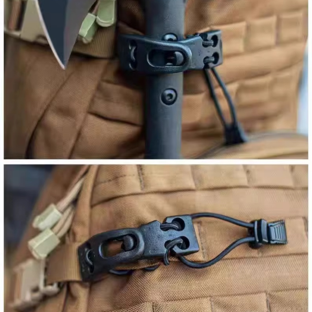 Backpack Insert Organizer - 多機能戦術ポータブルクリップアウトドアバックパックアクセサリー耐久性のあるオーガナイザーキャンプハイキング旅行用