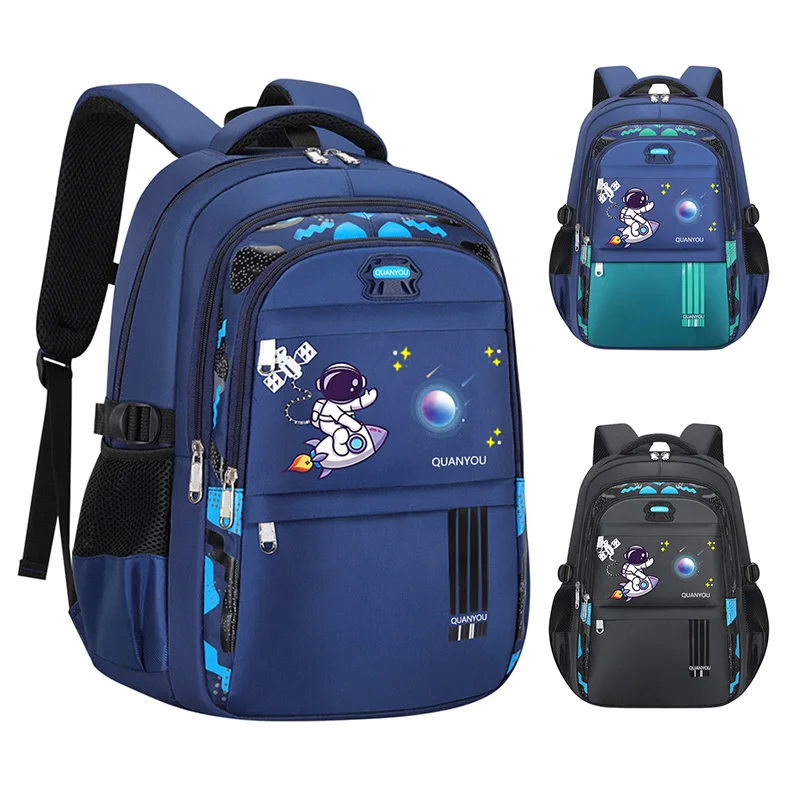 Hydration Pack Outdoor - 宇宙飛行士子供男の子バックパックスクールバッグ大容量子供小学校バックパック子供通学男の子用バッグ