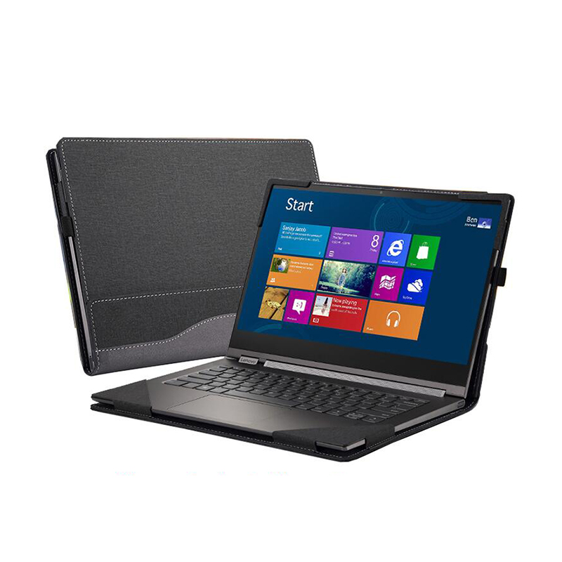 Laptop Sleeve Removable - HP Envy-取り外し可能なラップトップケース,14インチ,レザーpu保護ケース