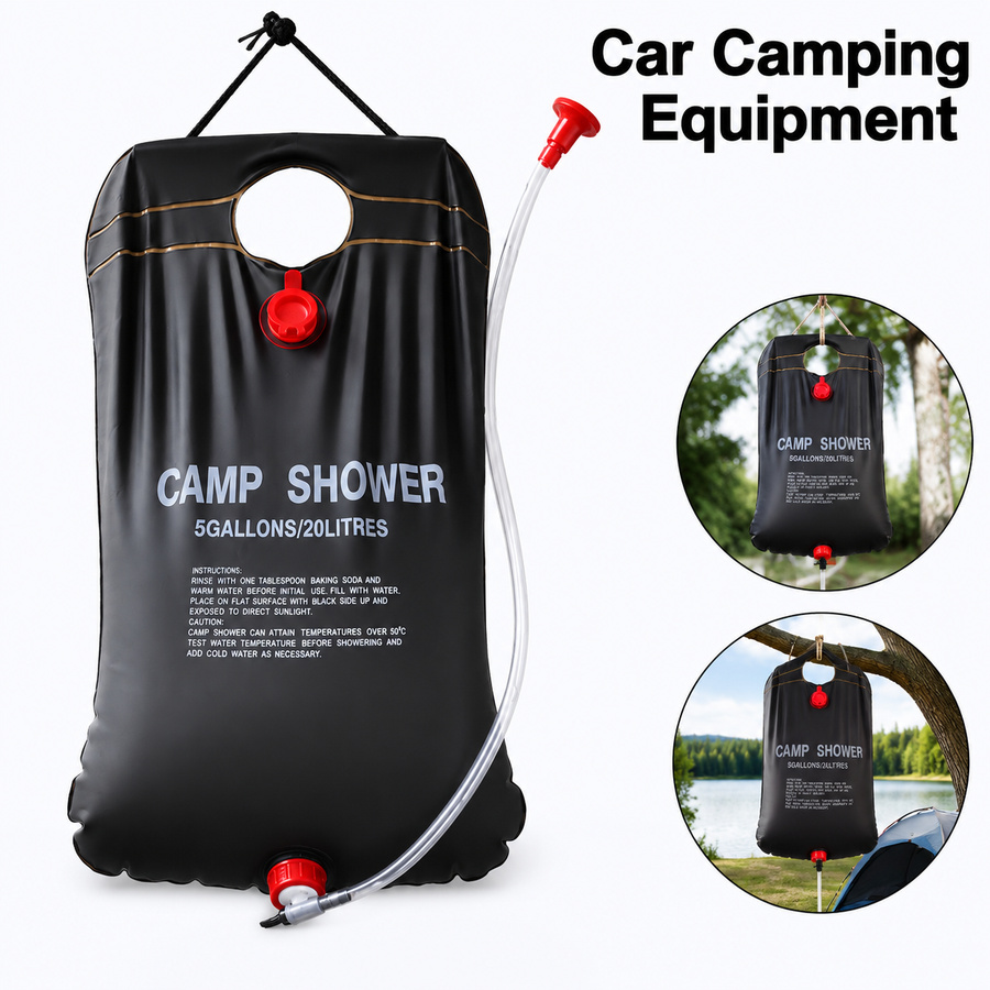 Hydration Pack Outdoor - 20L ソーラーシャワー ウォーターバッグ キャンプ用、車 RV キャンプ用