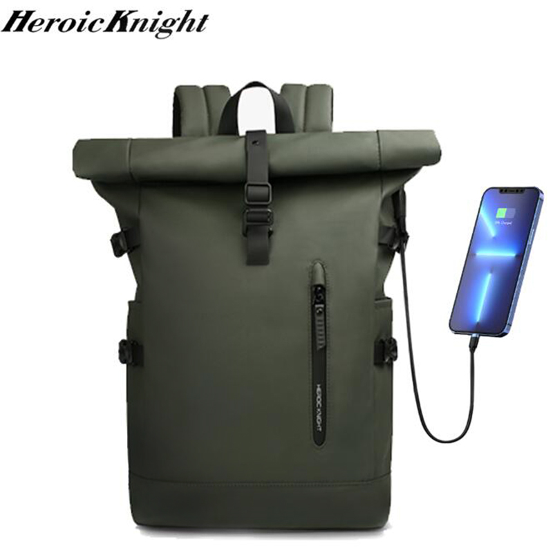 Laptop Backpack 15.6 - Heroic Knight メンズ バックパック アウトドア トラベル
