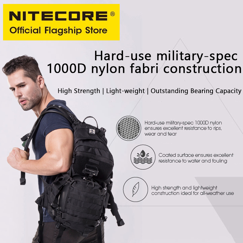 NITECORE BP20 20L 旅行バックパック通勤バッ - Rucksack Military Style のレビューと価格