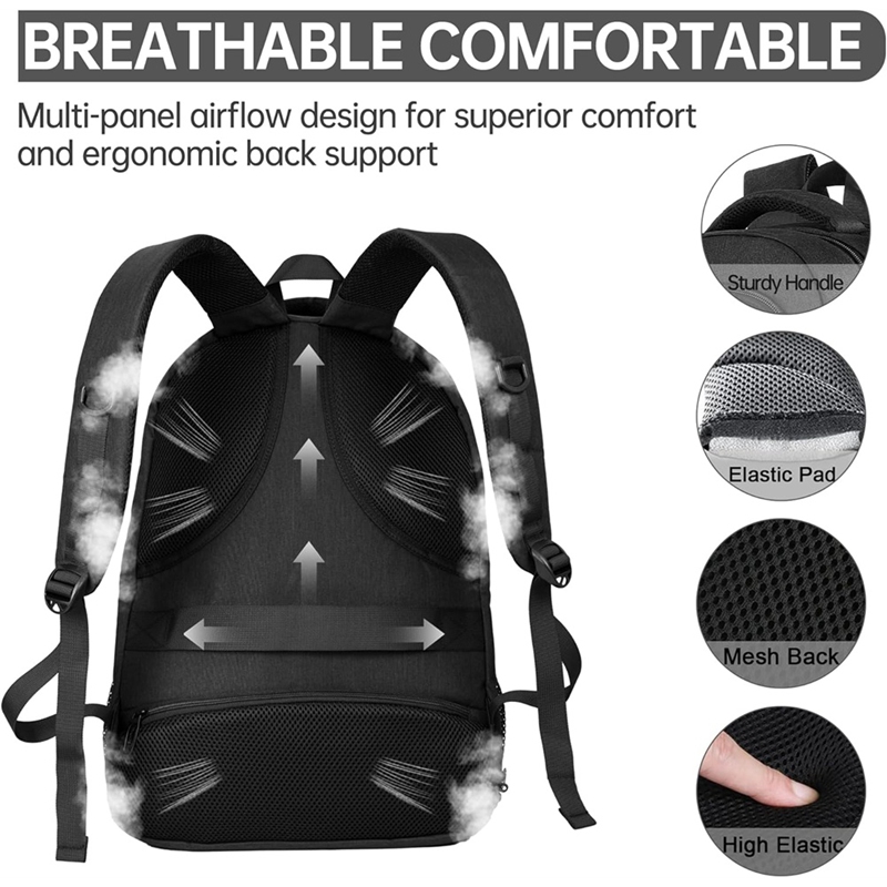 大型トラベルラップトップバックパック、ビジネス盗難防止スリム - Travel Backpack Anti Theft のレビューと価格