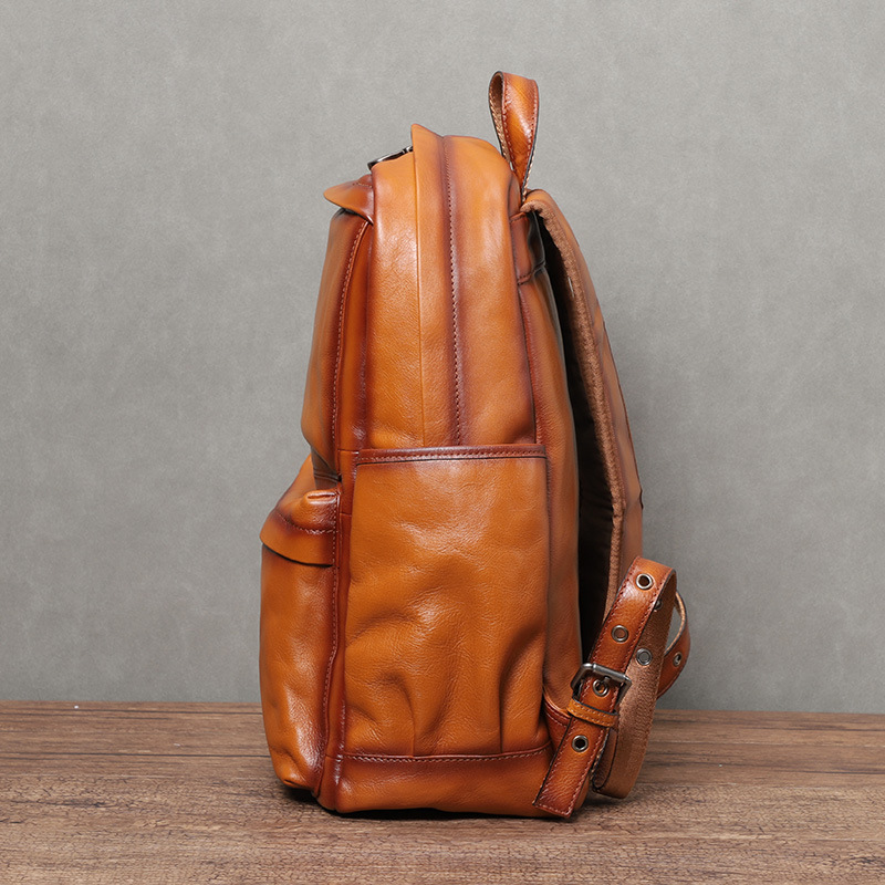 YETTIES メンズ ヴィンテージ ベジタブルタンニンなめ - Laptop Backpack 15.6 のレビューと価格