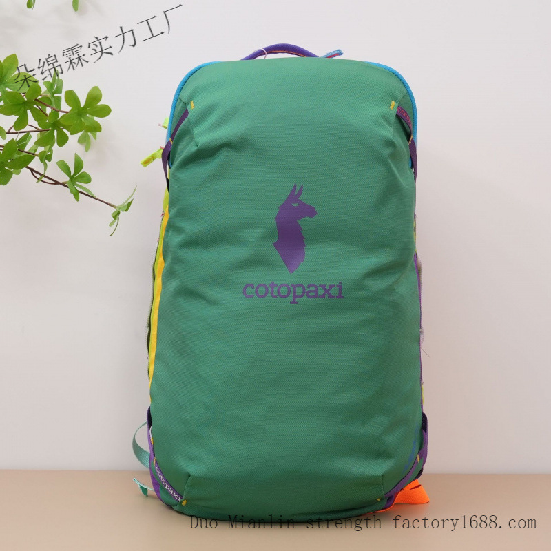 防水カラーブロックバックパック男性女性大容量旅行バッグアウト - Hiking Backpack Waterproof のレビューと価格