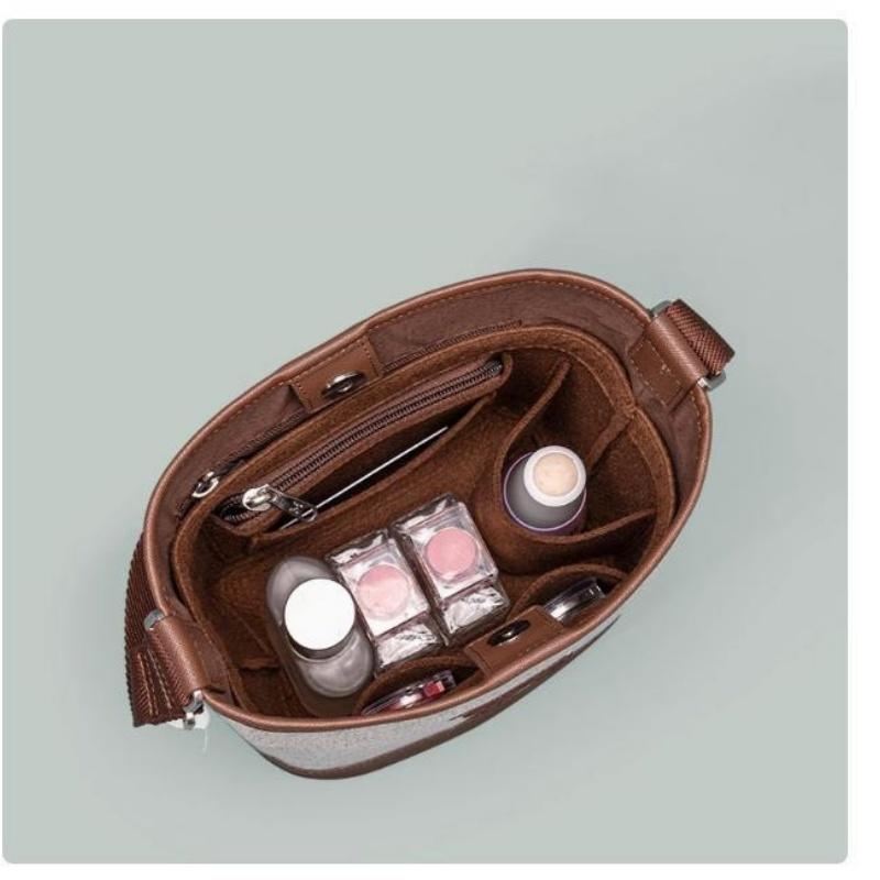 多ポケットフェルト製ハンドバッグオーガナイザーインサートディ - Backpack Insert Organizer のレビューと価格