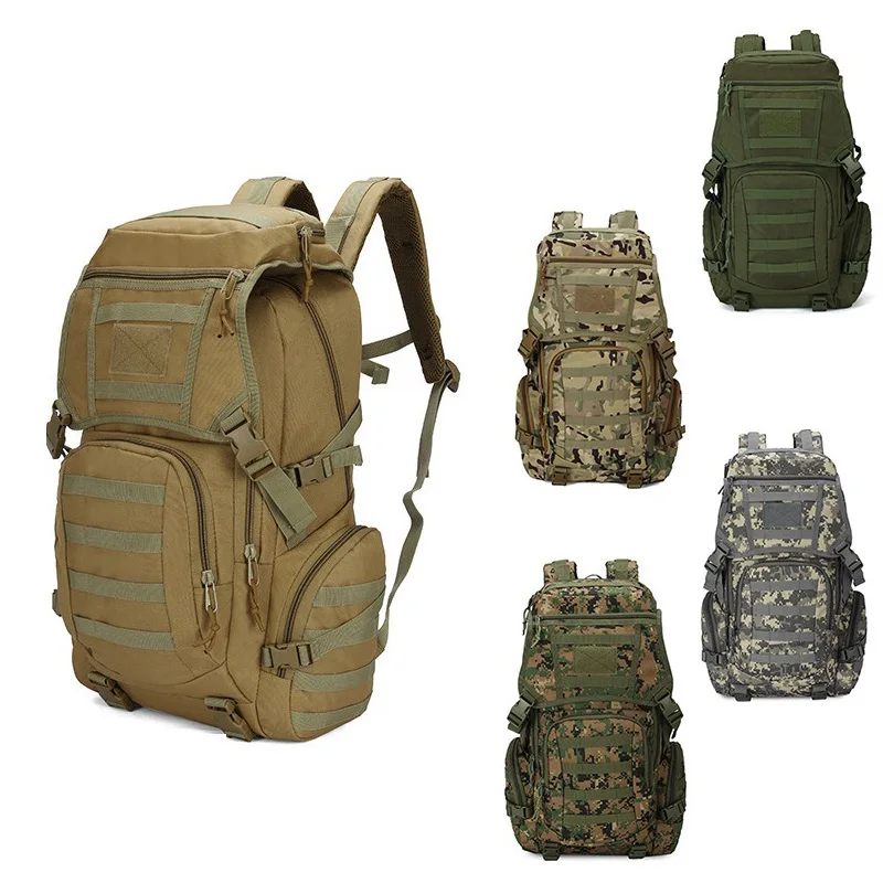 50L タクティカルバックパック アウトドアスポーツバッグ  - Rucksack Military Style のレビューと価格