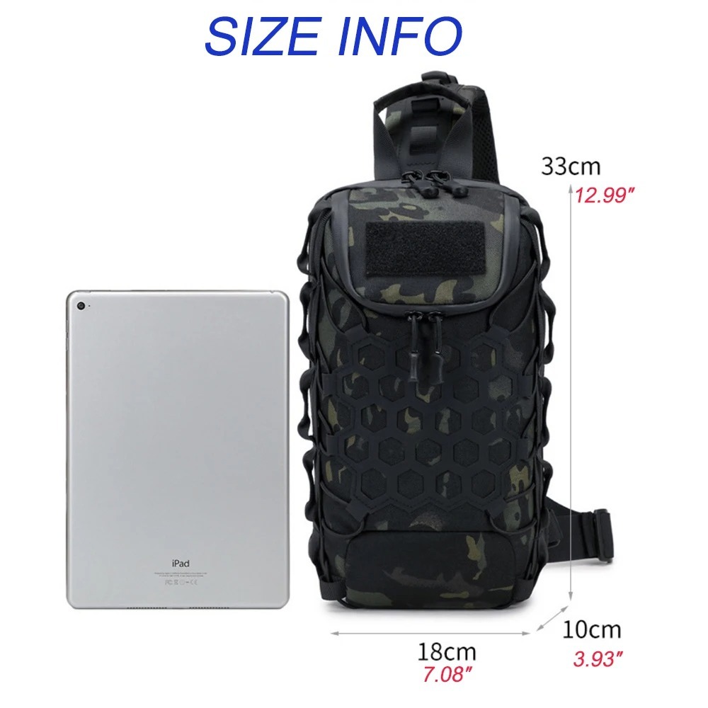 2026年新型 アウトドアポートバッグパック タクティカルバ - Sling Backpack Shoulder のレビューと価格