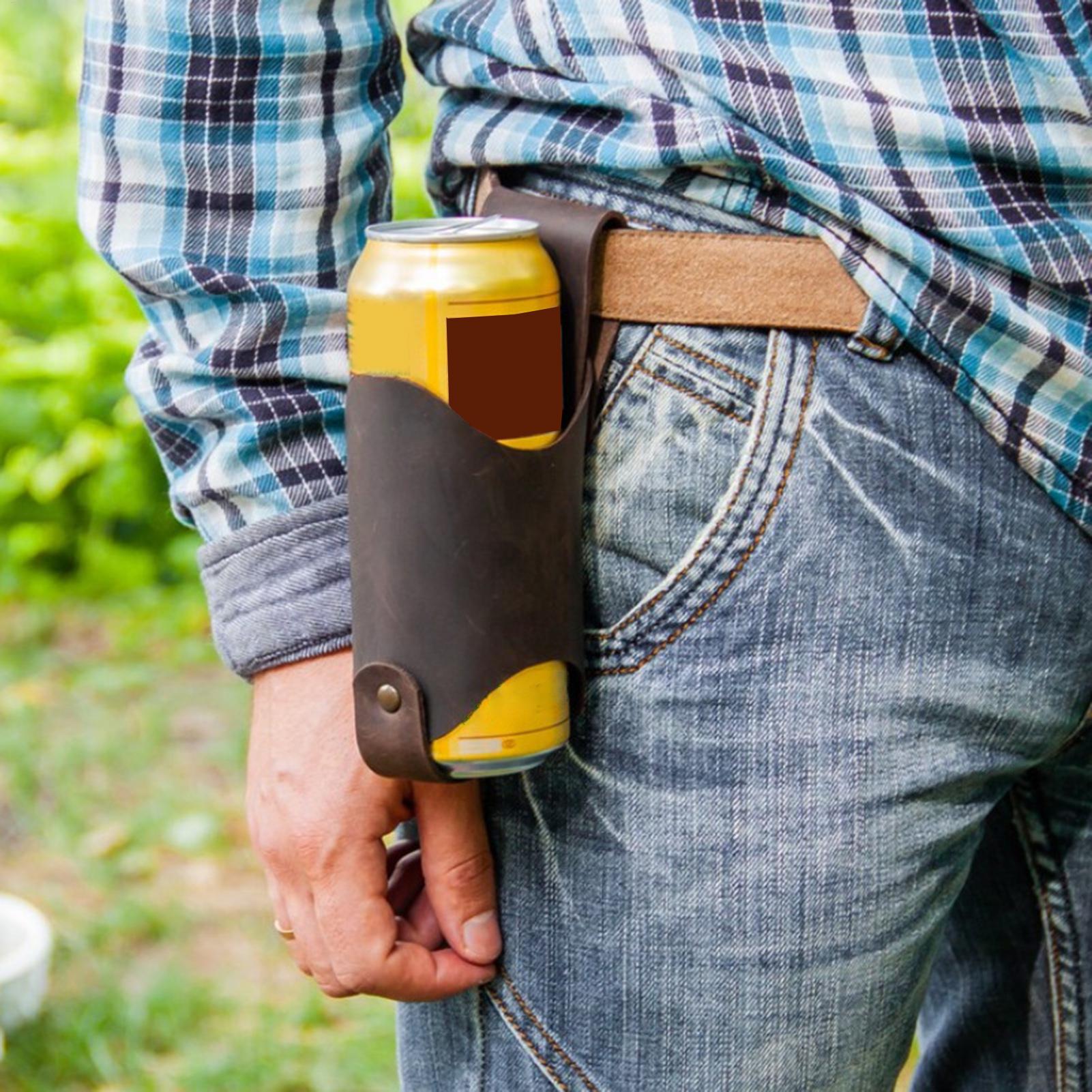 PUレザー製ビールボトルウエストケース、腰掛け式ポータブルア - Hydration Pack Outdoor のレビューと価格