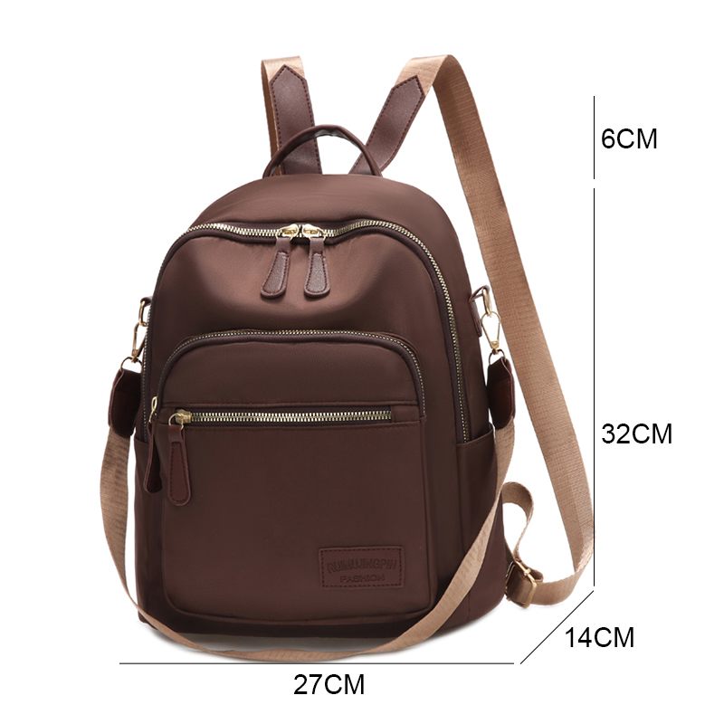 女性用防水盗難防止バックパック,オックスフォードショルダーバ - Travel Backpack Anti Theft のレビューと価格