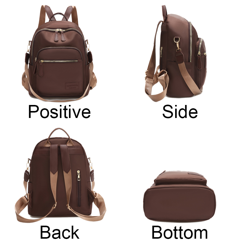 女性用防水盗難防止バックパック,オックスフォードショルダーバ - Travel Backpack Anti Theft のレビューと価格
