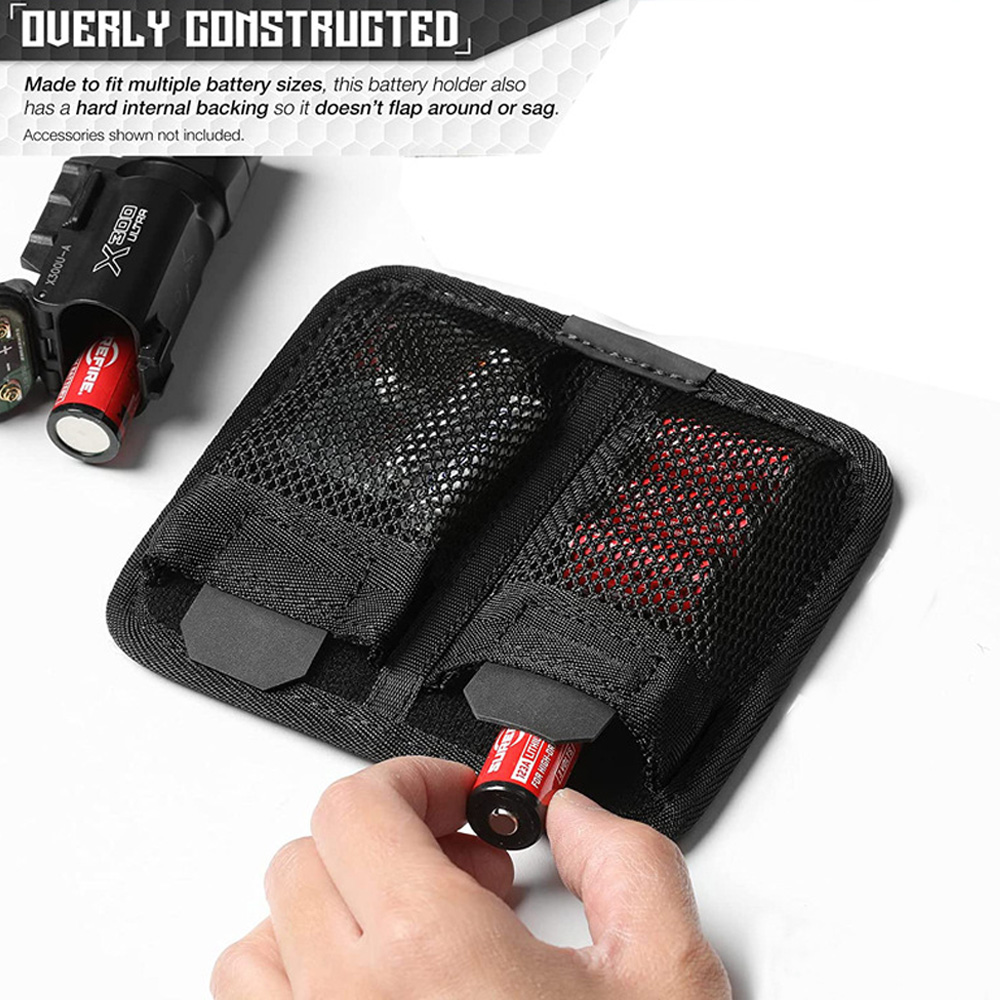 タクティカルフックファスナーポーチ EDC アクセサリー収納 - Backpack Insert Organizer のレビューと価格