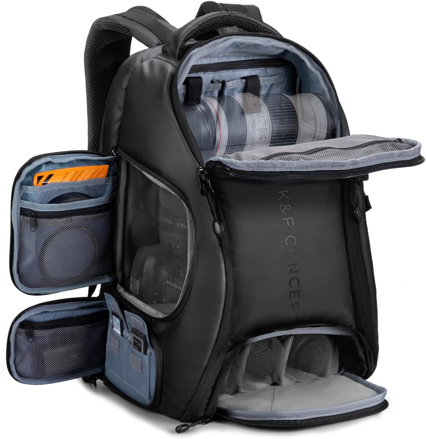 K&F CONCEPT カメラバックパック、25L大容量カメ - Laptop Backpack 15.6 のレビューと価格