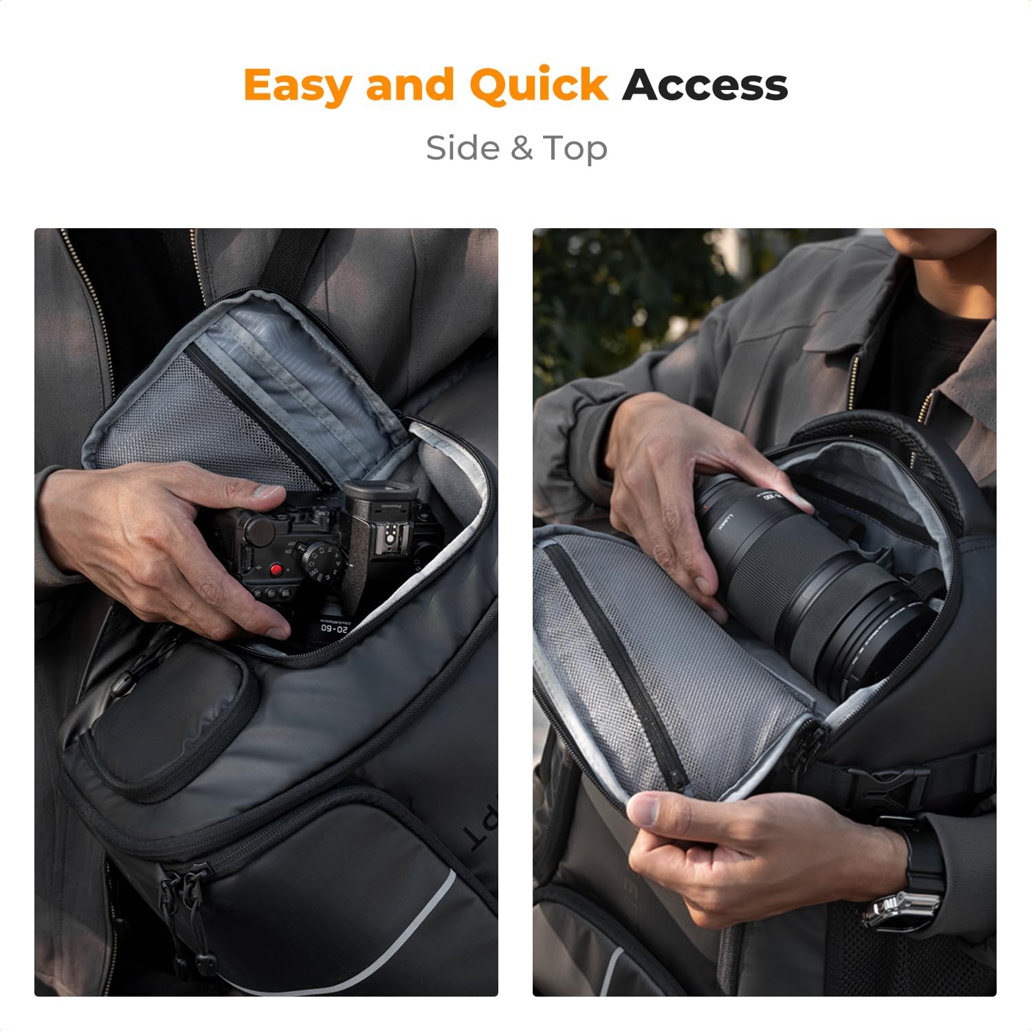 K&F CONCEPT カメラバックパック、25L大容量カメ - Laptop Backpack 15.6 のレビューと価格