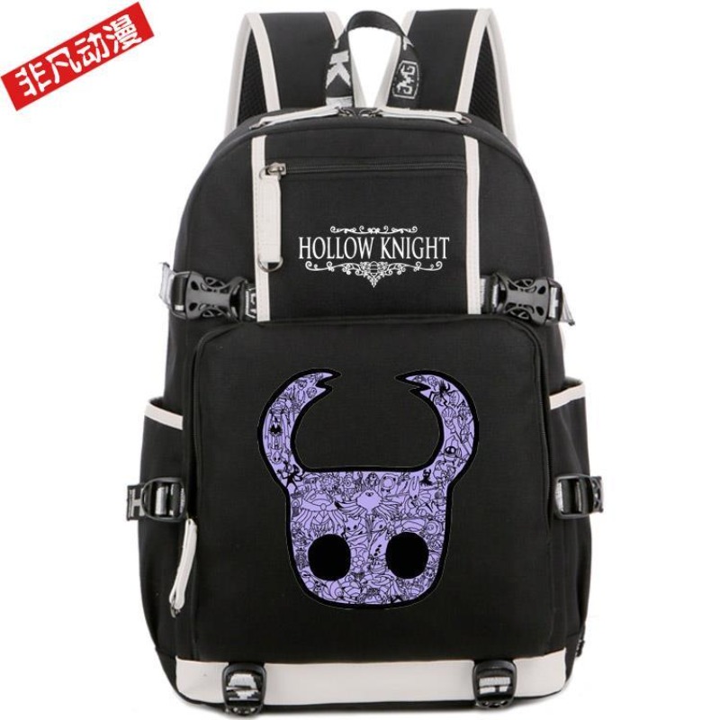 ホロウナイト バックパック アニメ 漫画 個性 大容量 プリ - School Backpack Teen のレビューと価格