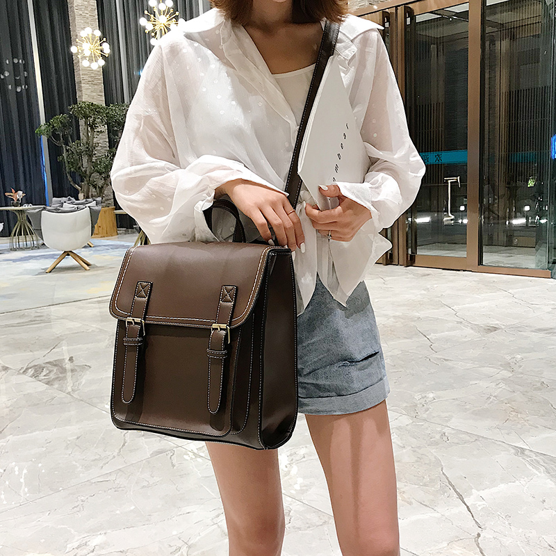 女性のための合成皮革のビンテージスタイルのバックパック,女の - Leather Backpack Vintage のレビューと価格