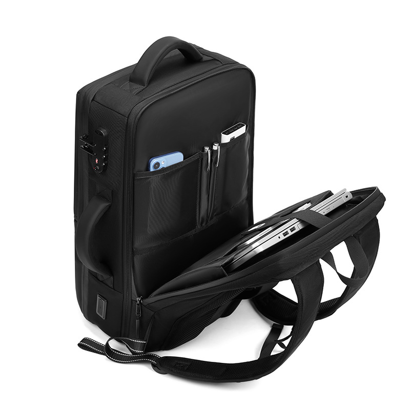 防水ビジネス旅行用バックパック USB充電ポート付き 大容量 - Business Backpack Brief のレビューと価格