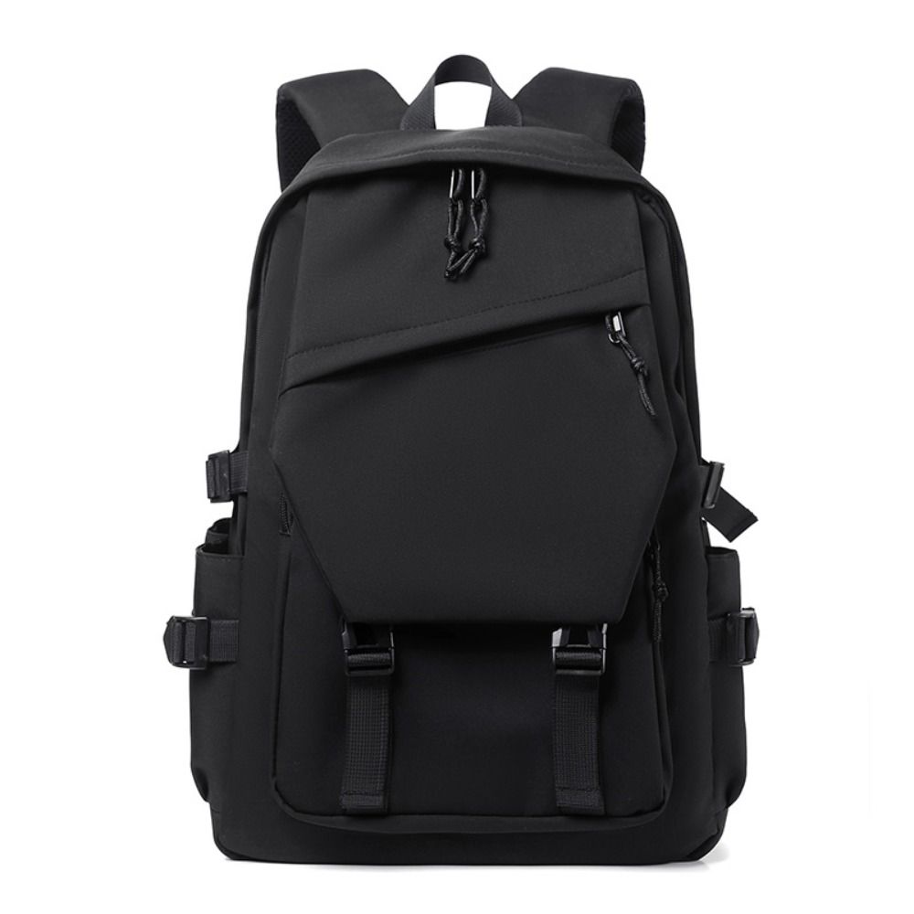 ファッションビジネスメンズバックパックブラック軽量ラップトッ - Canvas Backpack Casual のレビューと価格