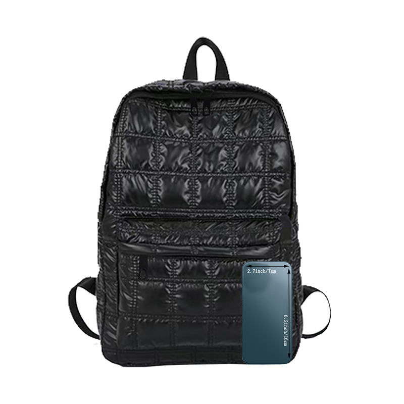 トレンディでスタイリッシュな光沢のあるバックパック、マルチカ - Canvas Backpack Casual のレビューと価格