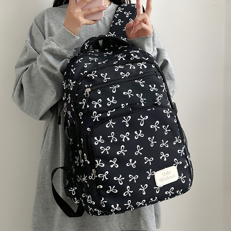 3 個のかわいいリボンプリントバックパック、スリングパックと - Sling Backpack Shoulder のレビューと価格