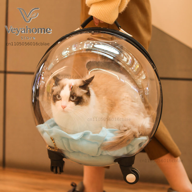 猫用バッグ アウトドア ポータブル トロリーケース 猫用バッ - Backpack Diaper Bag のレビューと価格