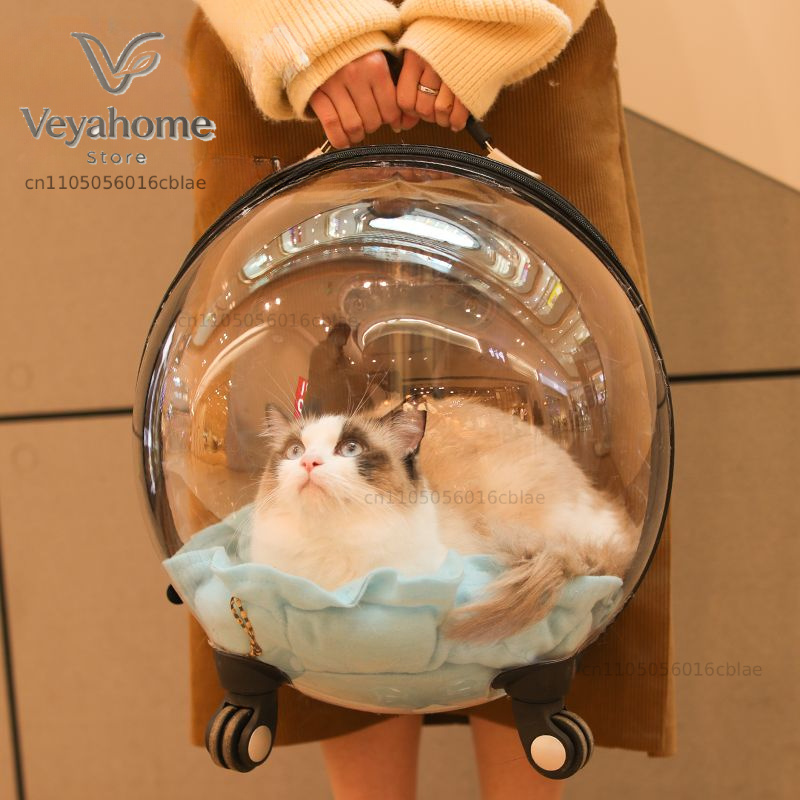 猫用バッグ アウトドア ポータブル トロリーケース 猫用バッ - Backpack Diaper Bag のレビューと価格