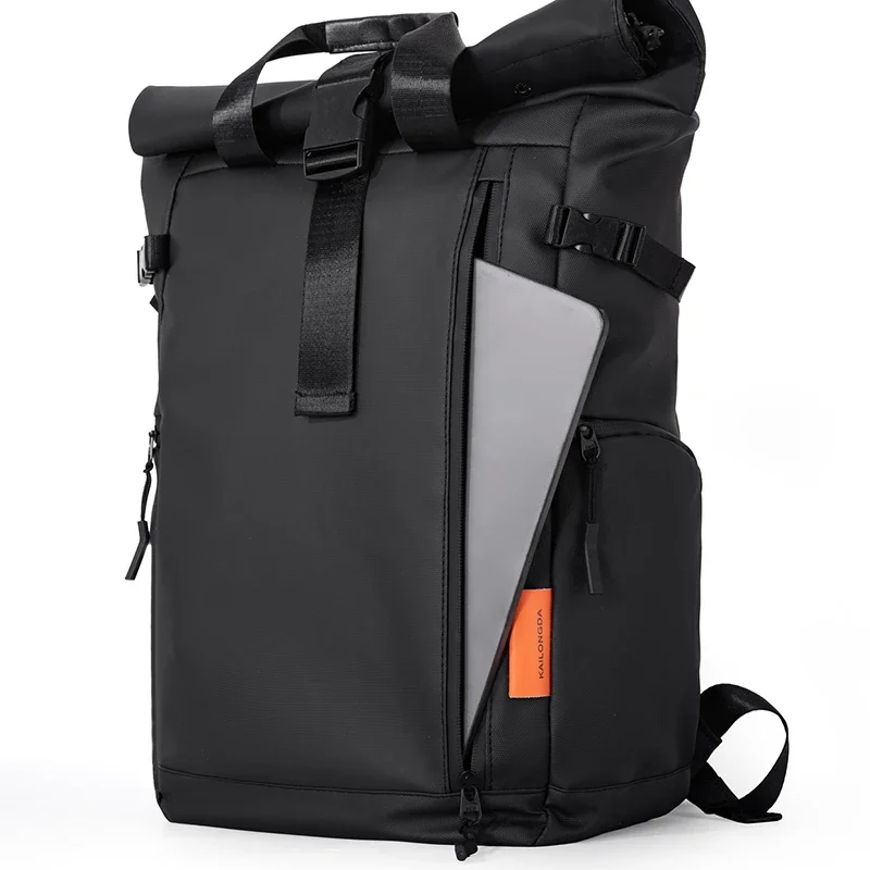 ユニセックスでおしゃれなミニマリストデザイン、大容量防水バッ - Canvas Backpack Casual のレビューと価格
