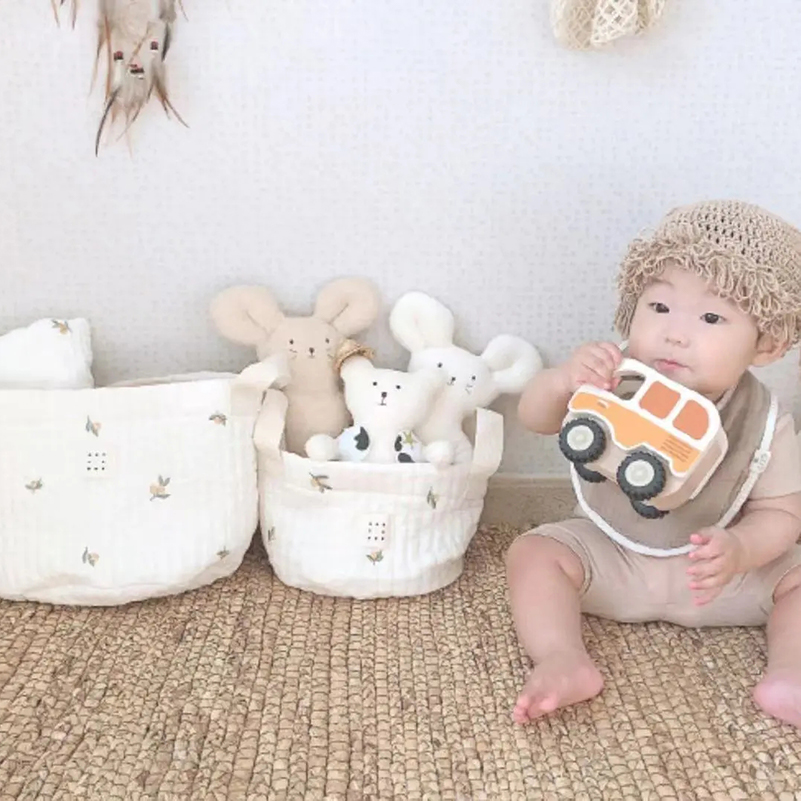 かわいいクマの刺繍が施されたベビーバッグ,おむつオーガナイザ - Backpack Diaper Bag のレビューと価格