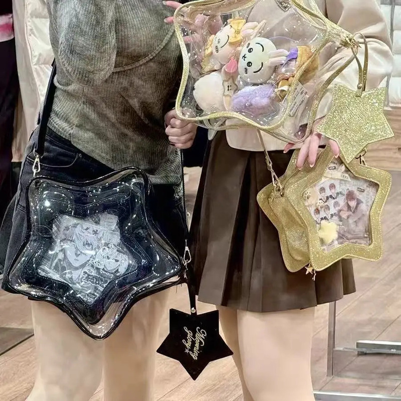 Y2K キュートブリンブリンスターアイタクロスボディバッグ原 - Mini Backpack Purse のレビューと価格