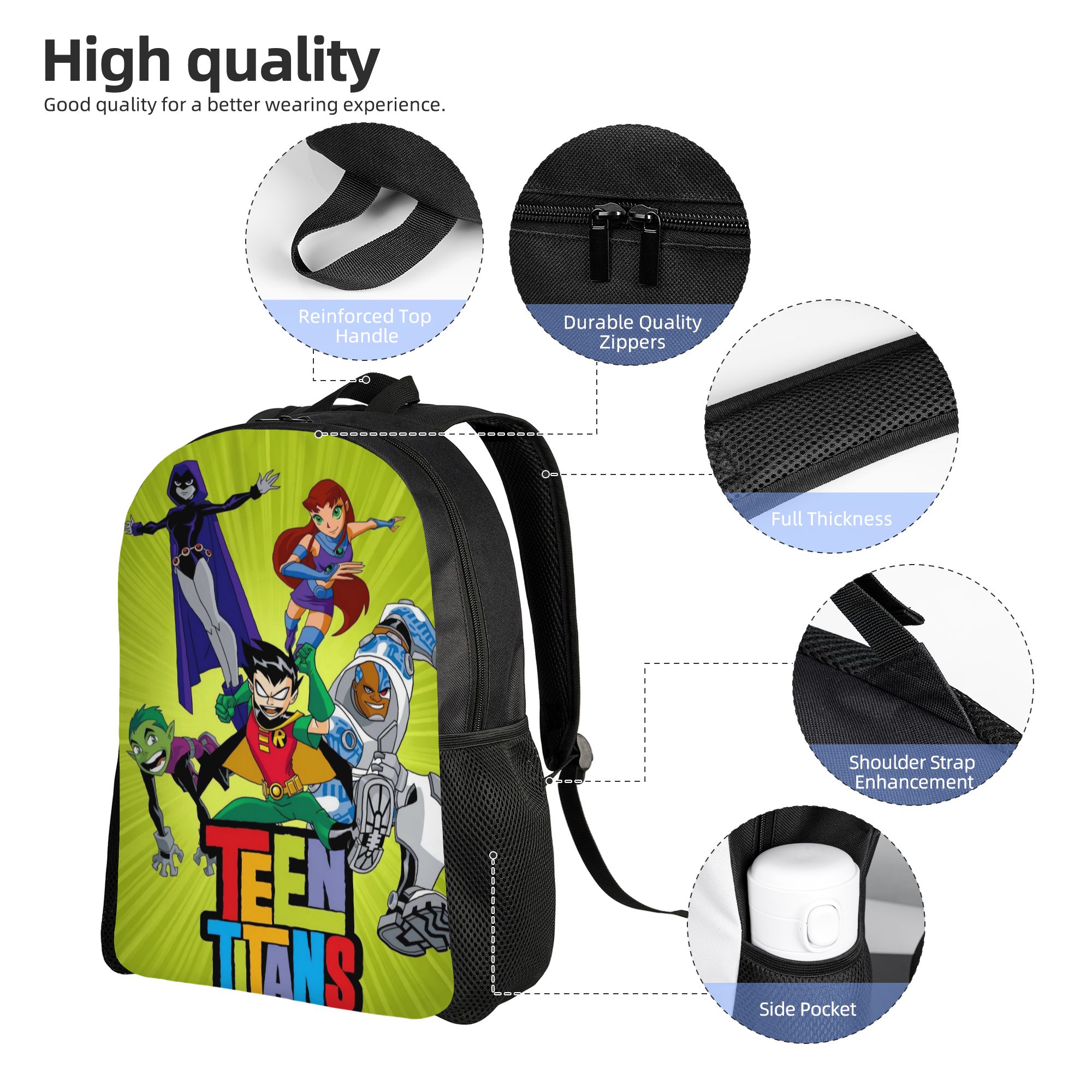 ティーン タイタンズ ゴー レイブンズ エモティクローンズ  - School Backpack Teen のレビューと価格