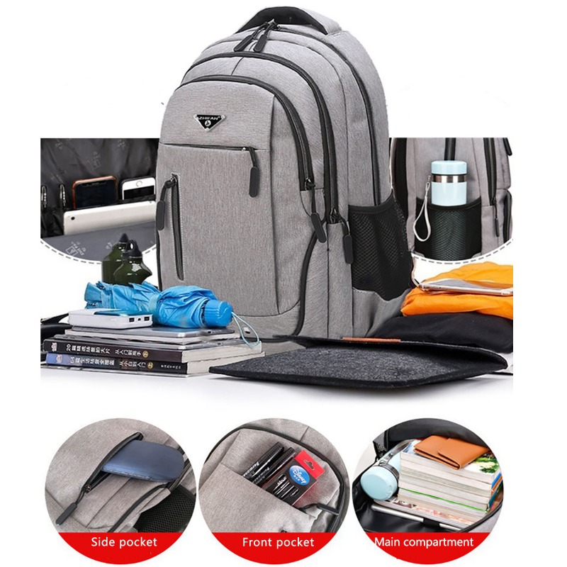 男性用オックスフォード大容量バックパック,ラップトップバック - Laptop Backpack 15.6 のレビューと価格