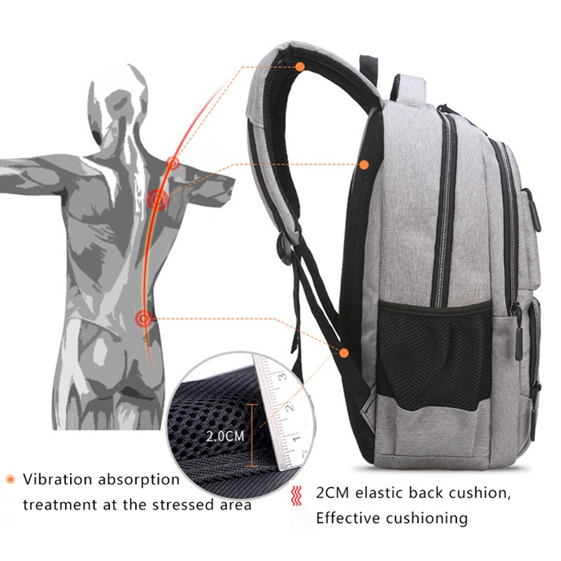 男性用オックスフォード大容量バックパック,ラップトップバック - Laptop Backpack 15.6 のレビューと価格
