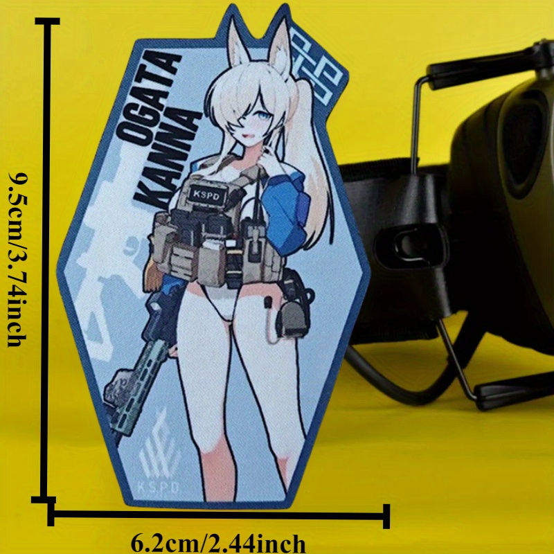 ブルーアーカイブコナ戦術パッチガンガールズプリントフック&ル - Urban Backpack Tactical のレビューと価格