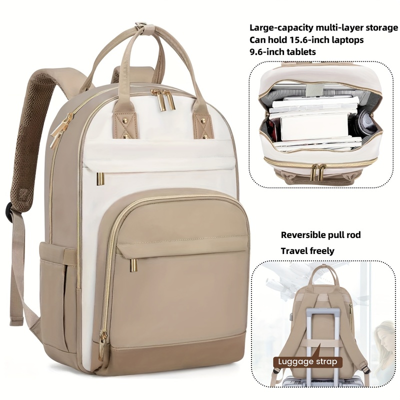 航空会社がデザインした調節可能なショルダーストラップ付き女性 - Fashion Backpack Women のレビューと価格