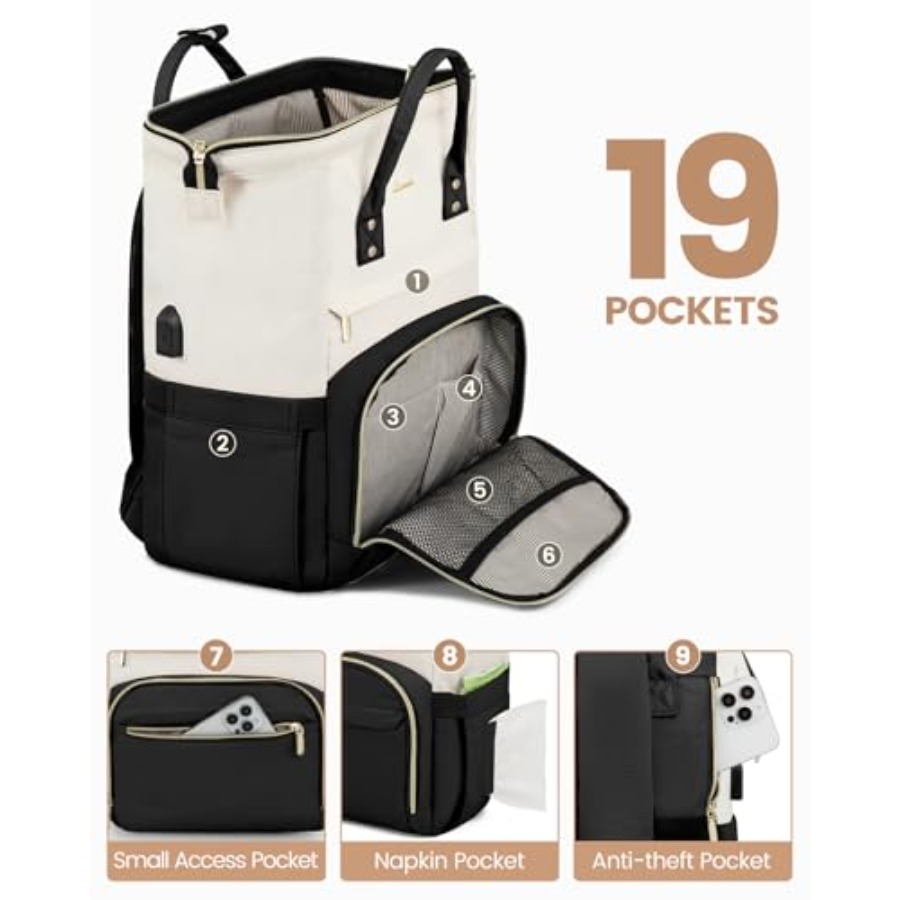女性用ラップトップバックパック、ファッションコンピューターバ - Fashion Backpack Women のレビューと価格