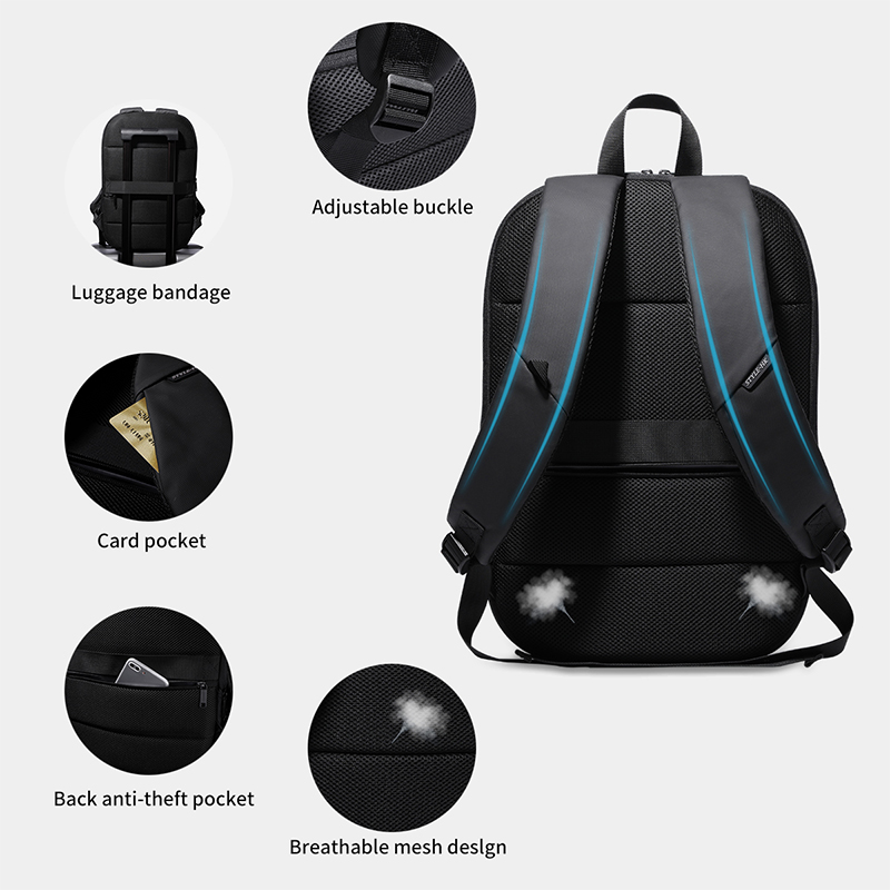 英雄騎士 超薄型ビジネスメンズラップトップバックパック 15 - Travel Backpack Anti Theft のレビューと価格