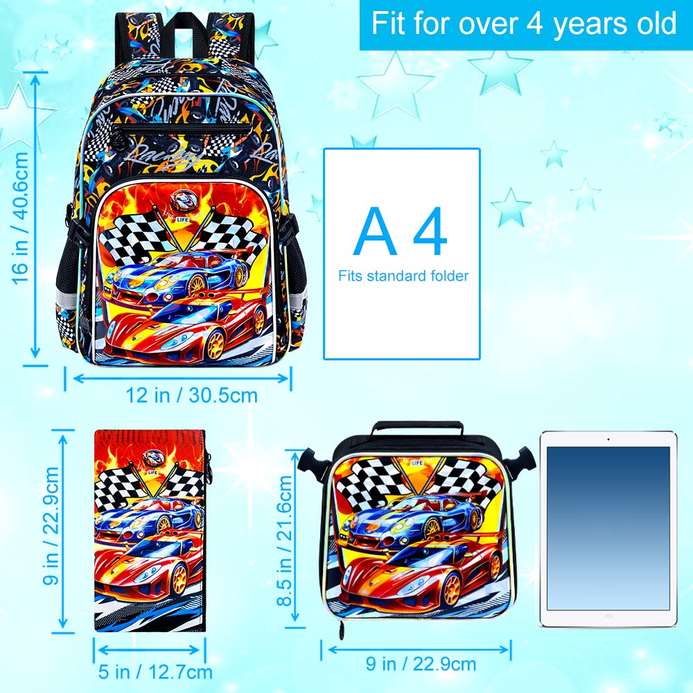 子供用男の子用ブックバッグ、3個セットバックパックセット、ク - Hydration Pack Outdoor のレビューと価格