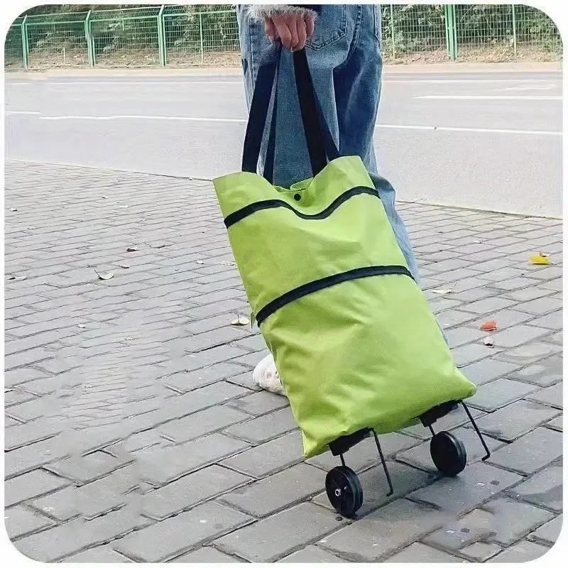 折りたたみ式ポータブルショッピングカート（ホイール付き） | - Foldable Backpack Small のレビューと価格