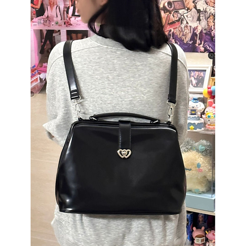 ヴィンテージブラック Y2k Mochila 女性 Pu レ - Leather Backpack Vintage のレビューと価格