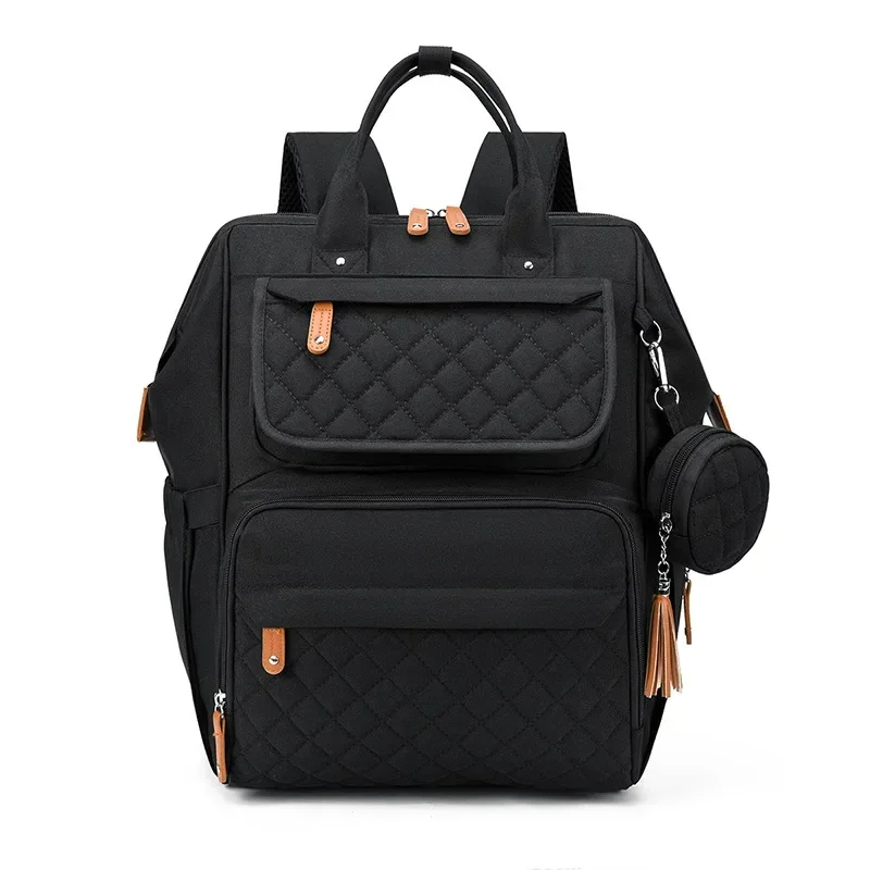 大容量ママバッグ多機能ポータブルママ収納バックパックミルクボ - Backpack Diaper Bag のレビューと価格