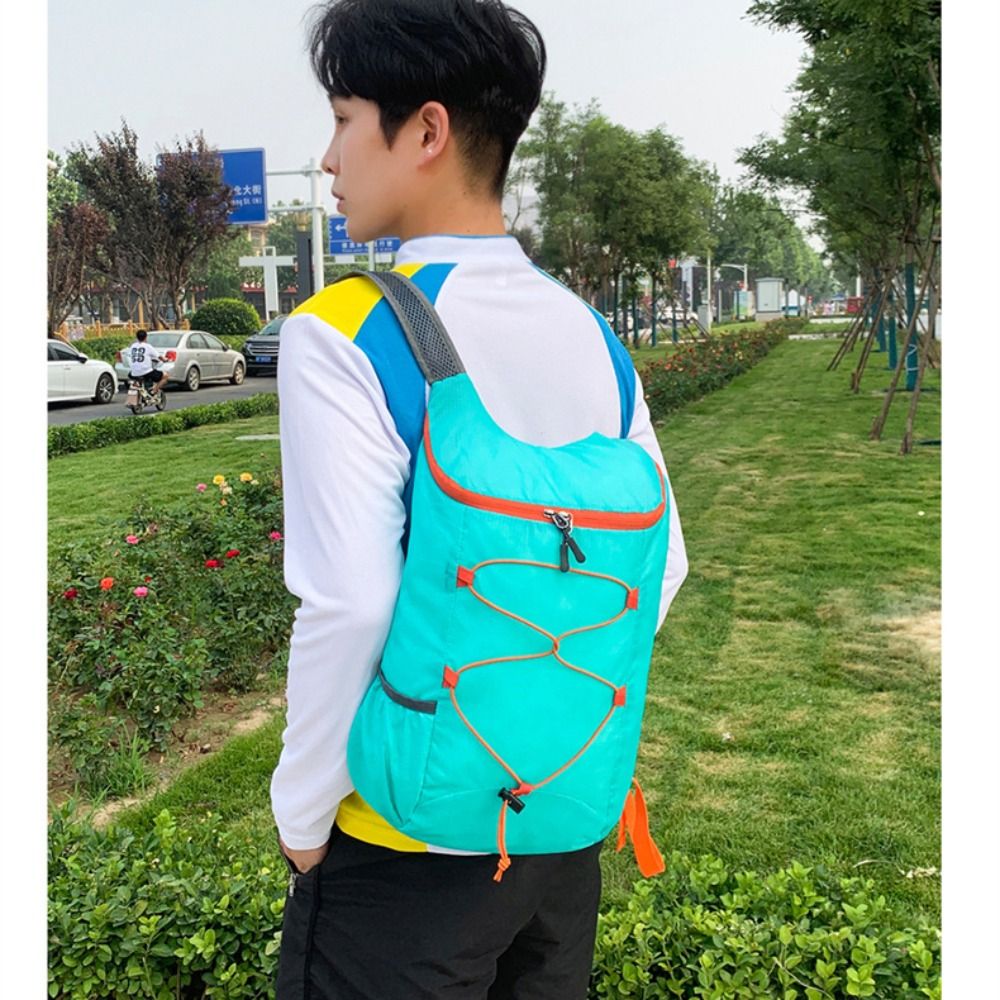 折りたたみスポーツバックパック防水ナイロン生地大容量キャンプ - Hiking Backpack Waterproof のレビューと価格