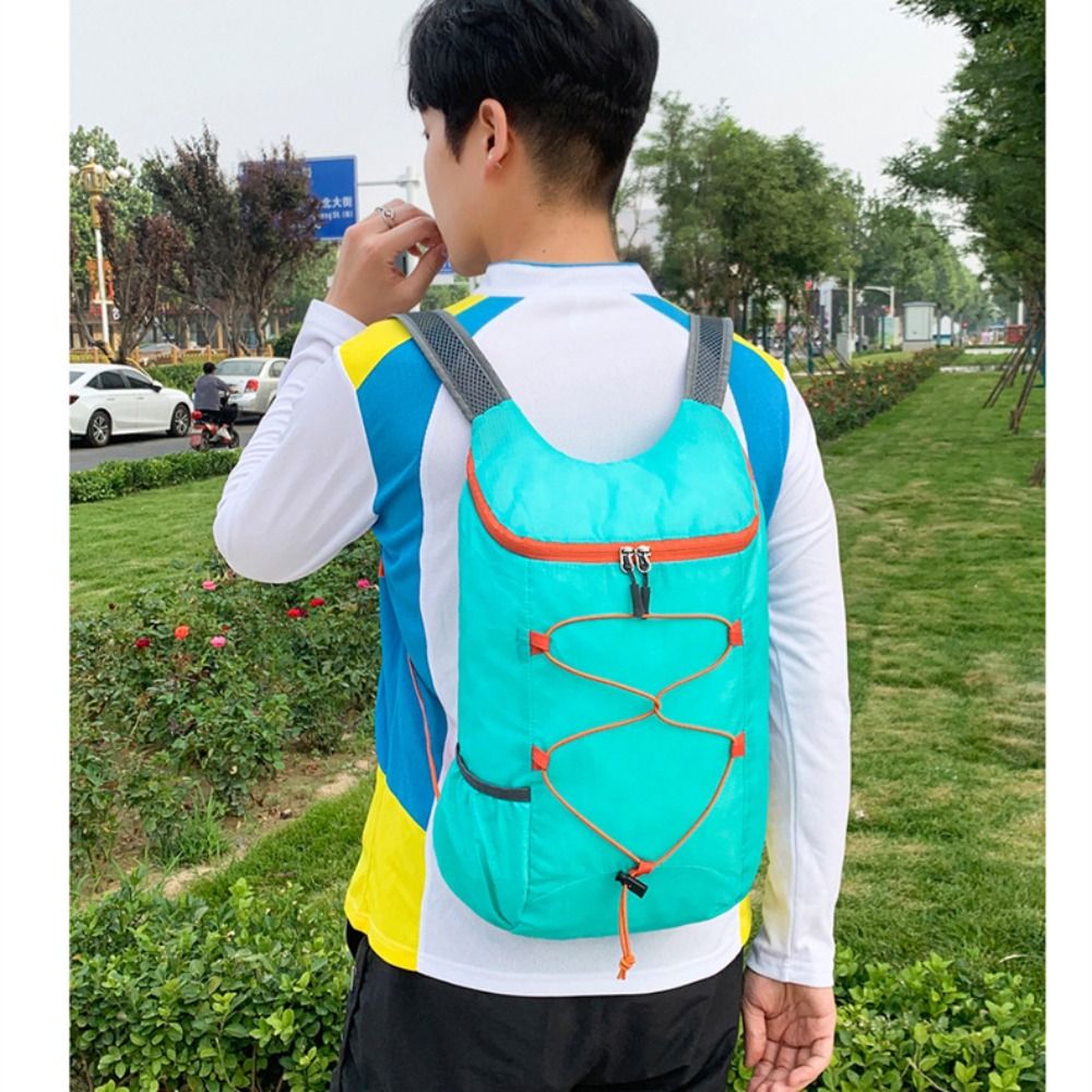 折りたたみスポーツバックパック防水ナイロン生地大容量キャンプ - Hiking Backpack Waterproof のレビューと価格