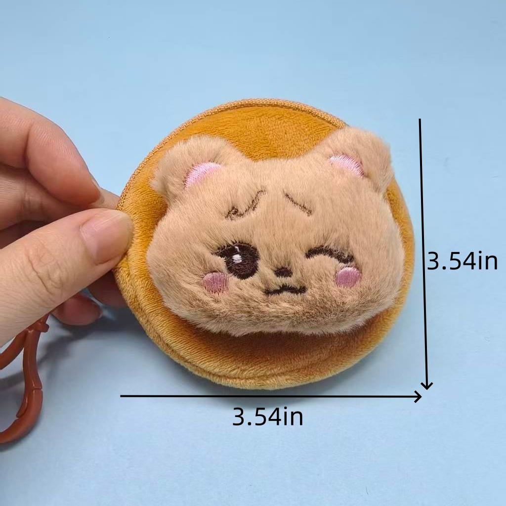 かわいいK-POP風リボン付きアヒル猫ウサギクマぬいぐるみミ - Mini Backpack Purse のレビューと価格