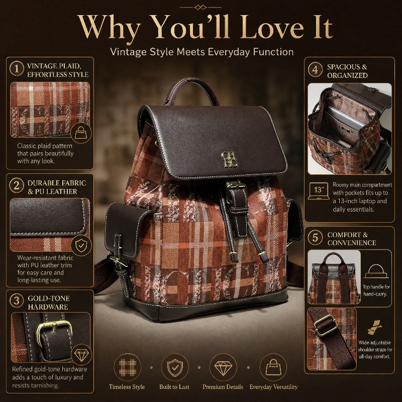 CHHC ファッションカラーブロックバックパックデート多用途 - Fashion Backpack Women のレビューと価格