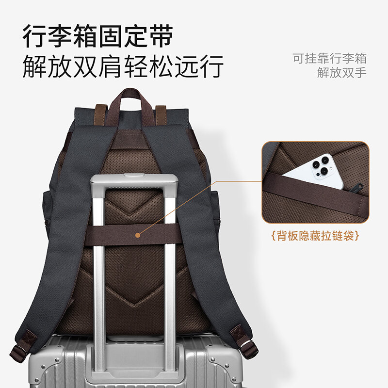 MOYYI 27L 大型フラップバックパック男性用巾着マルチ - Hiking Backpack Waterproof のレビューと価格